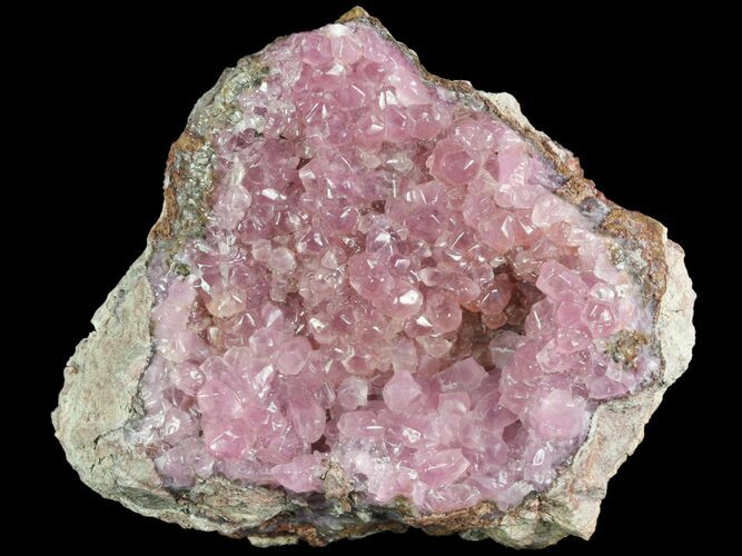 Cobaltoan Calcite Crystal Cluster - Bou Azzer, Morocco #80139